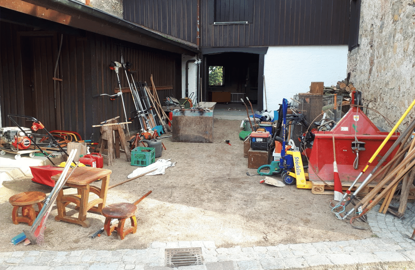 Blick hinter die Kulissen