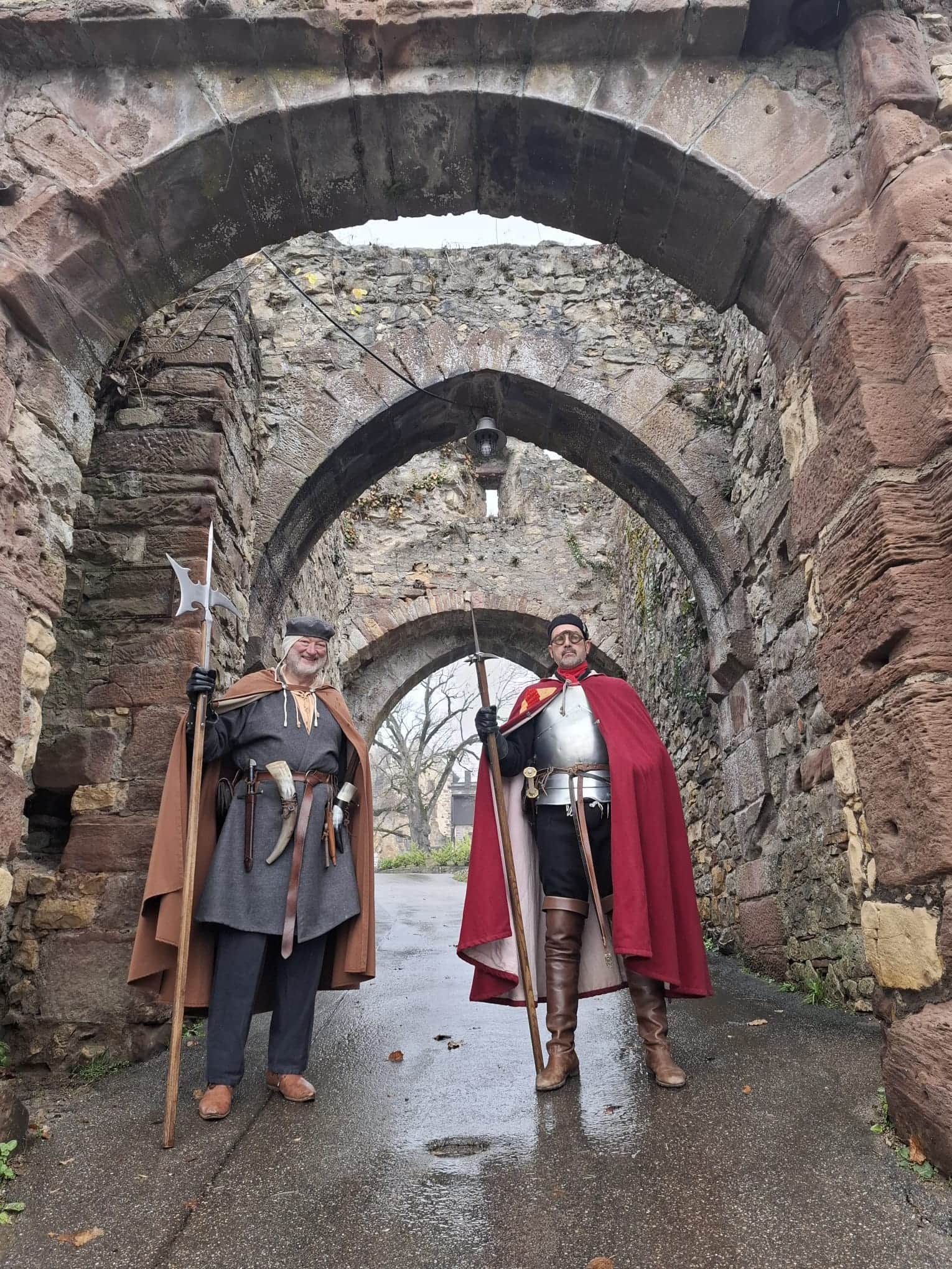 Burgwächter Kontrolle am Südtor