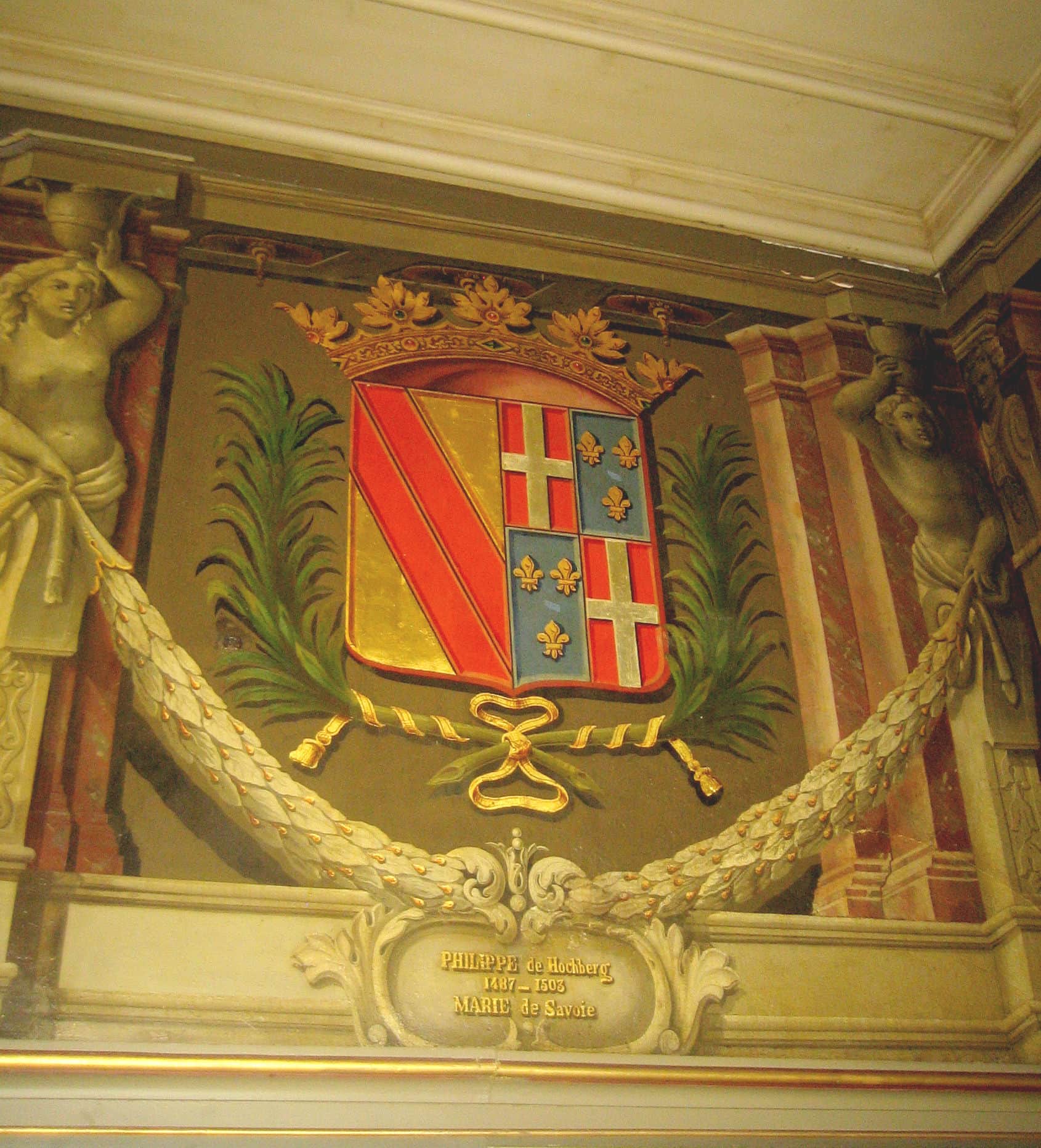 Philipp von Hachberg-Sausenberg und seiner Ehefrau Marie de Savoie