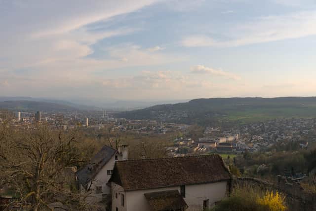 Aussicht vom Turm nach Basel